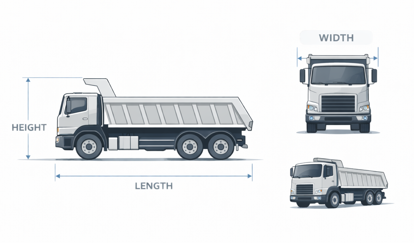 RORO MEASUREMENTS GUIDE