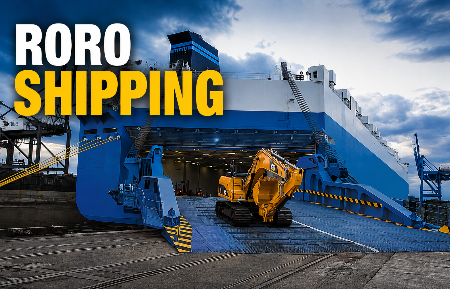 RORO MACHINERY SHIPPING