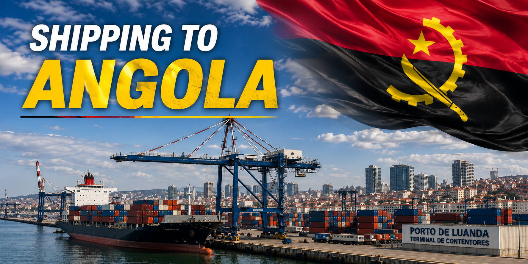 SHIPPING FROM USA TO ANGOLA