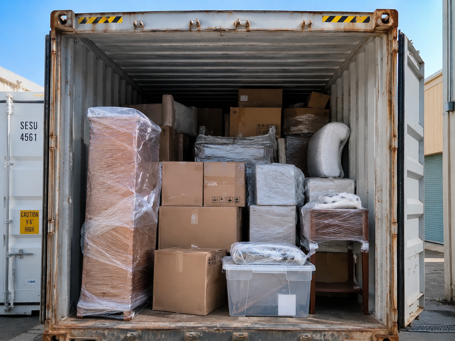 HOUSEHOLD GOODS AND DRY CARGO SHIPPING FROM USA TO BENIN