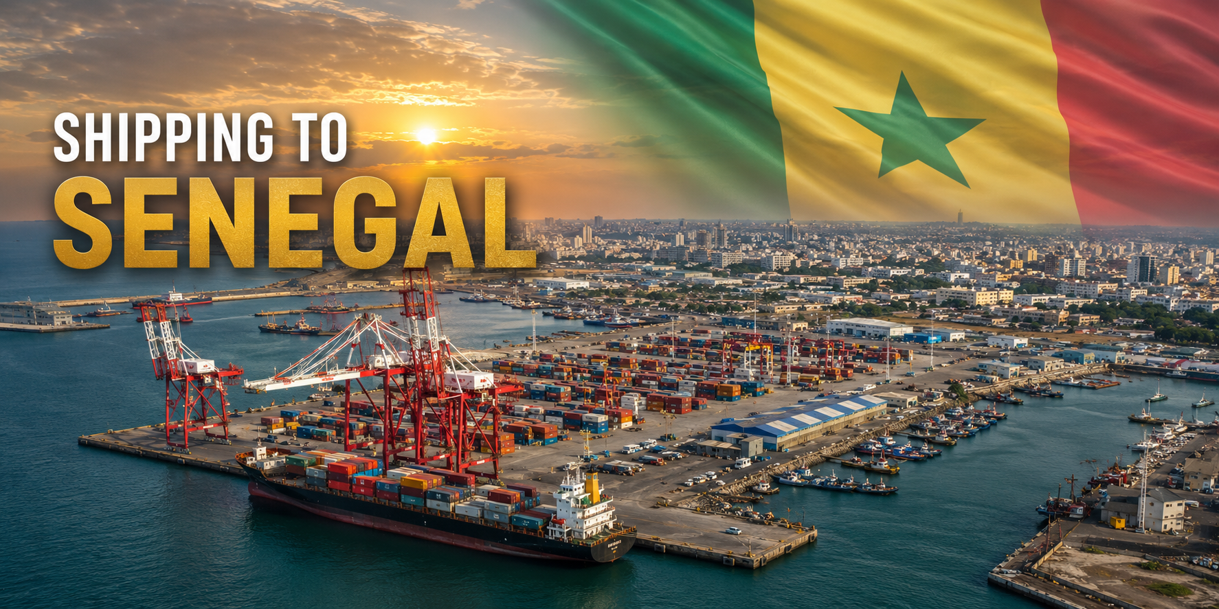 SHIPPING FROM USA TO SENEGAL