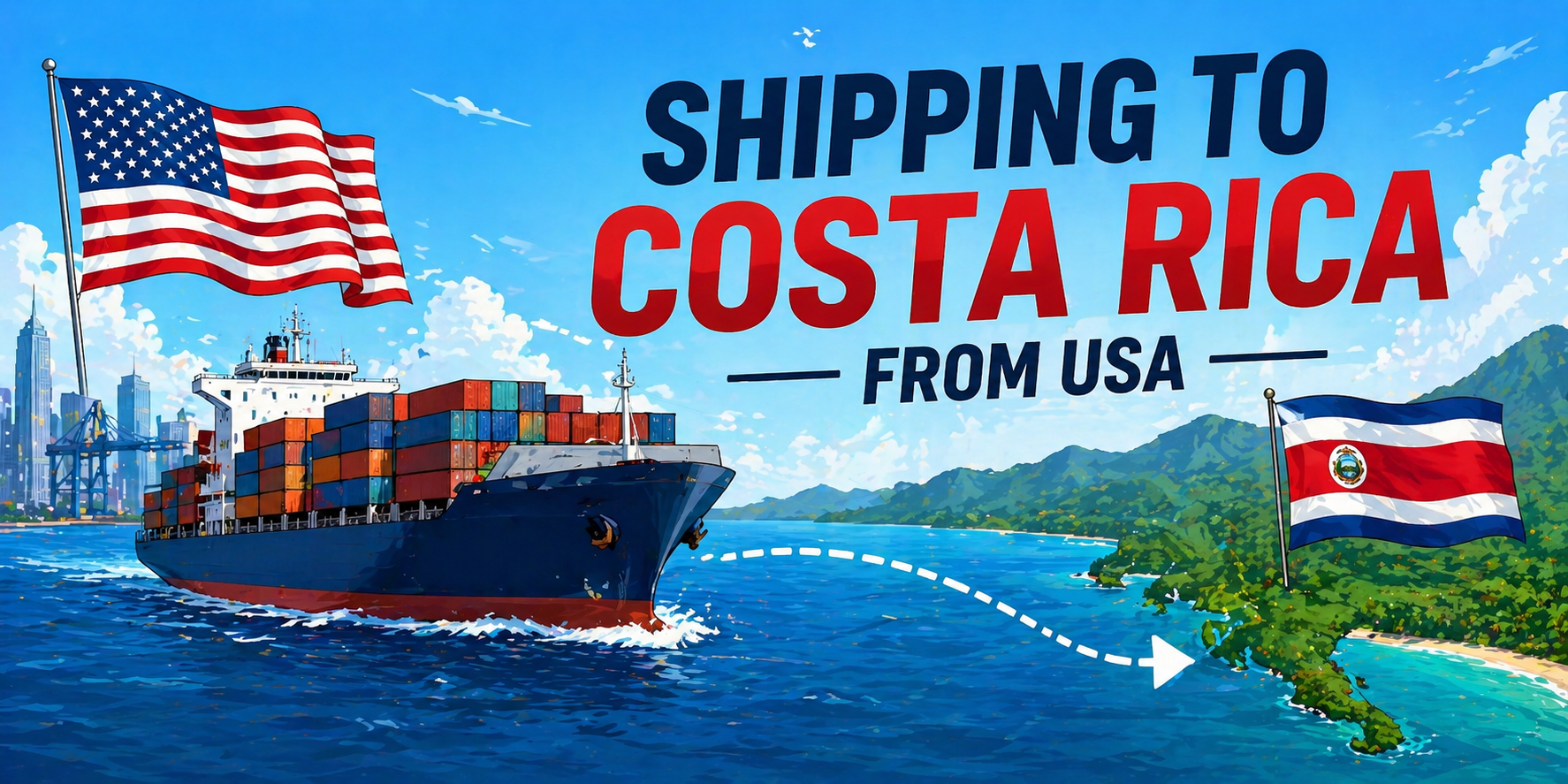 SHIPPING TO COSTA RICA FROM USA