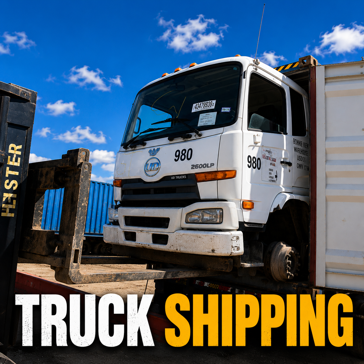 NISSAN UD TRUCK SHIPPING