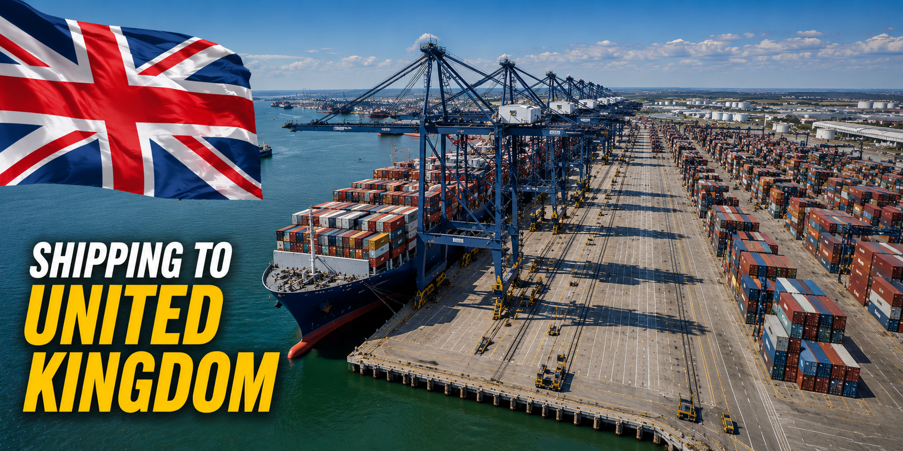 SHIPPING FROM USA TO UK