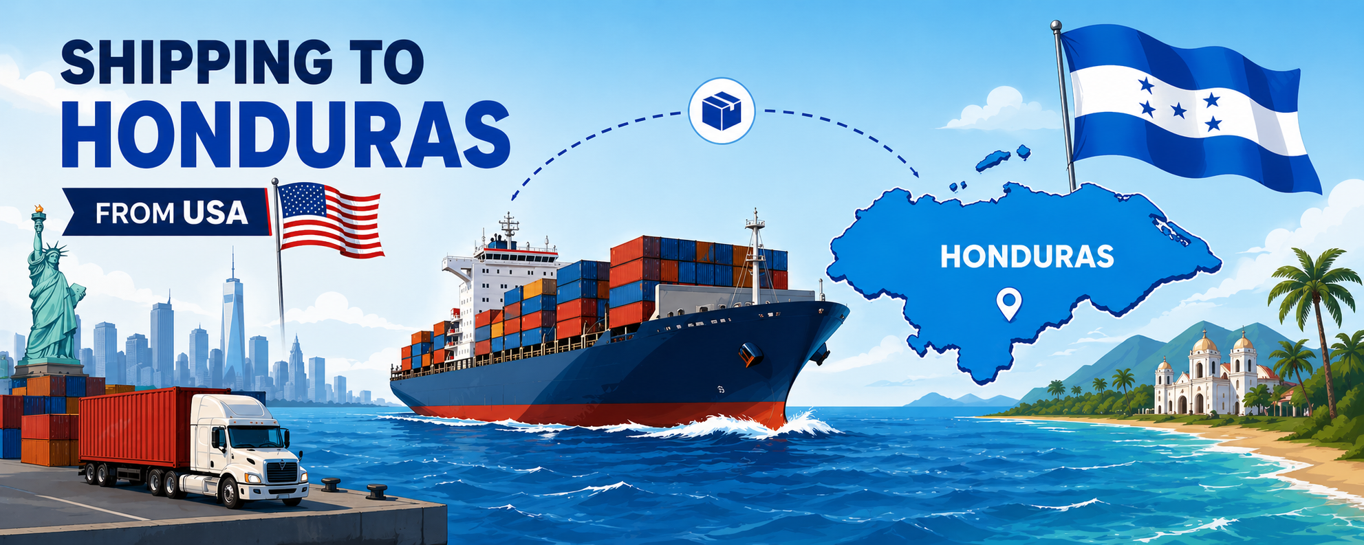 SHIPPING TO HONDURAS FROM USA