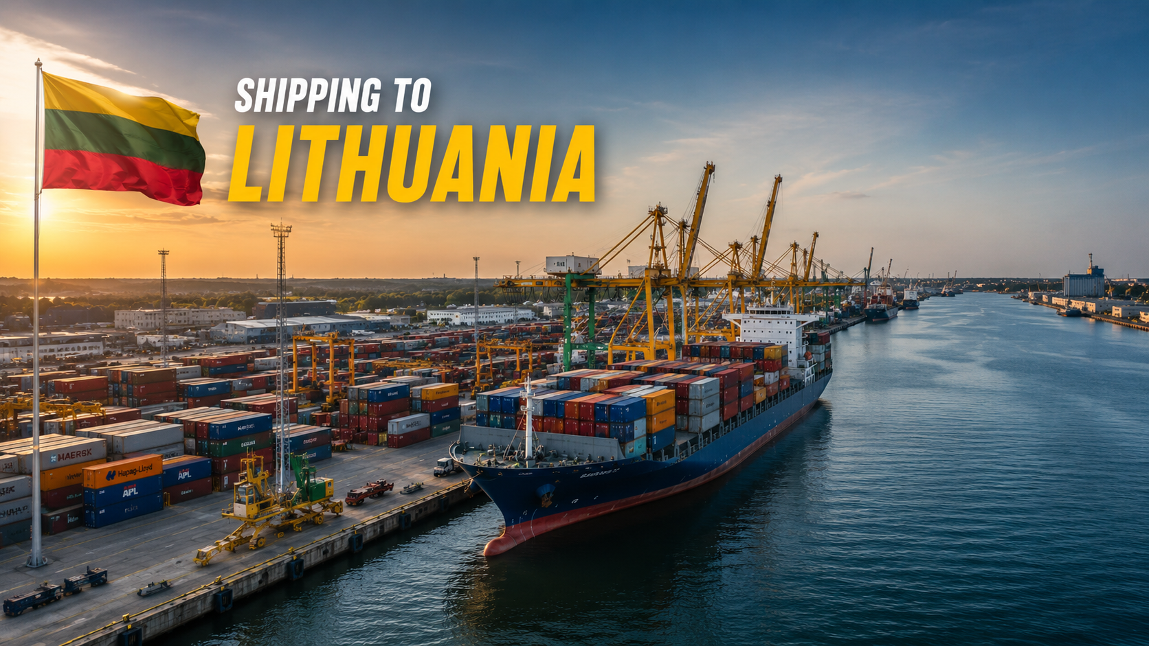 SHIPPING FROM USA TO LITHUANIA