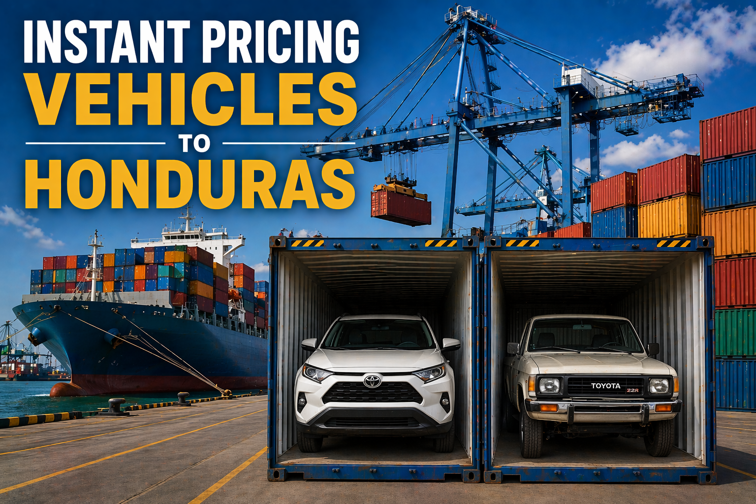 vehicle Honduras rate calculator