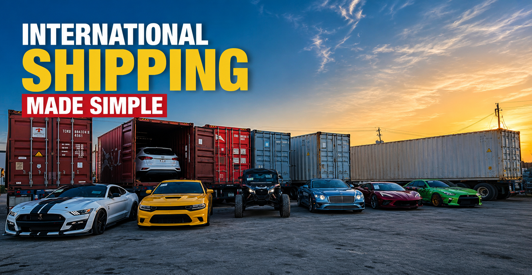 INTERNATIONAL SHIPPING MADE SIMPLE