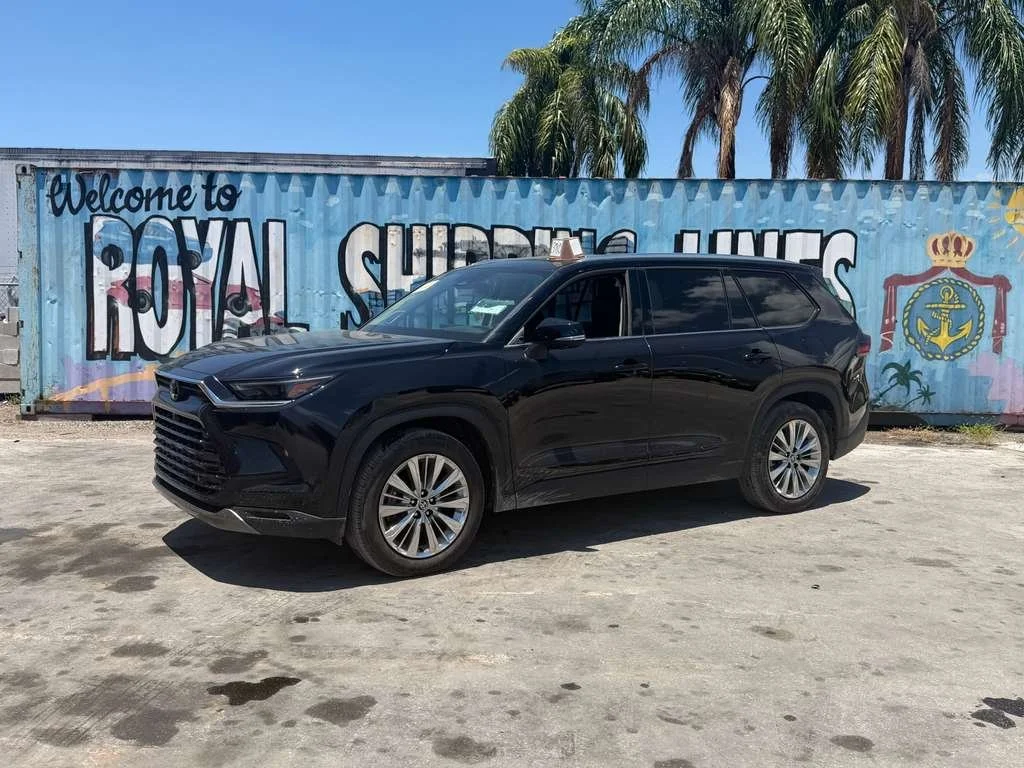 HYBRID car prepared for export shipping to Morocco from the USA
