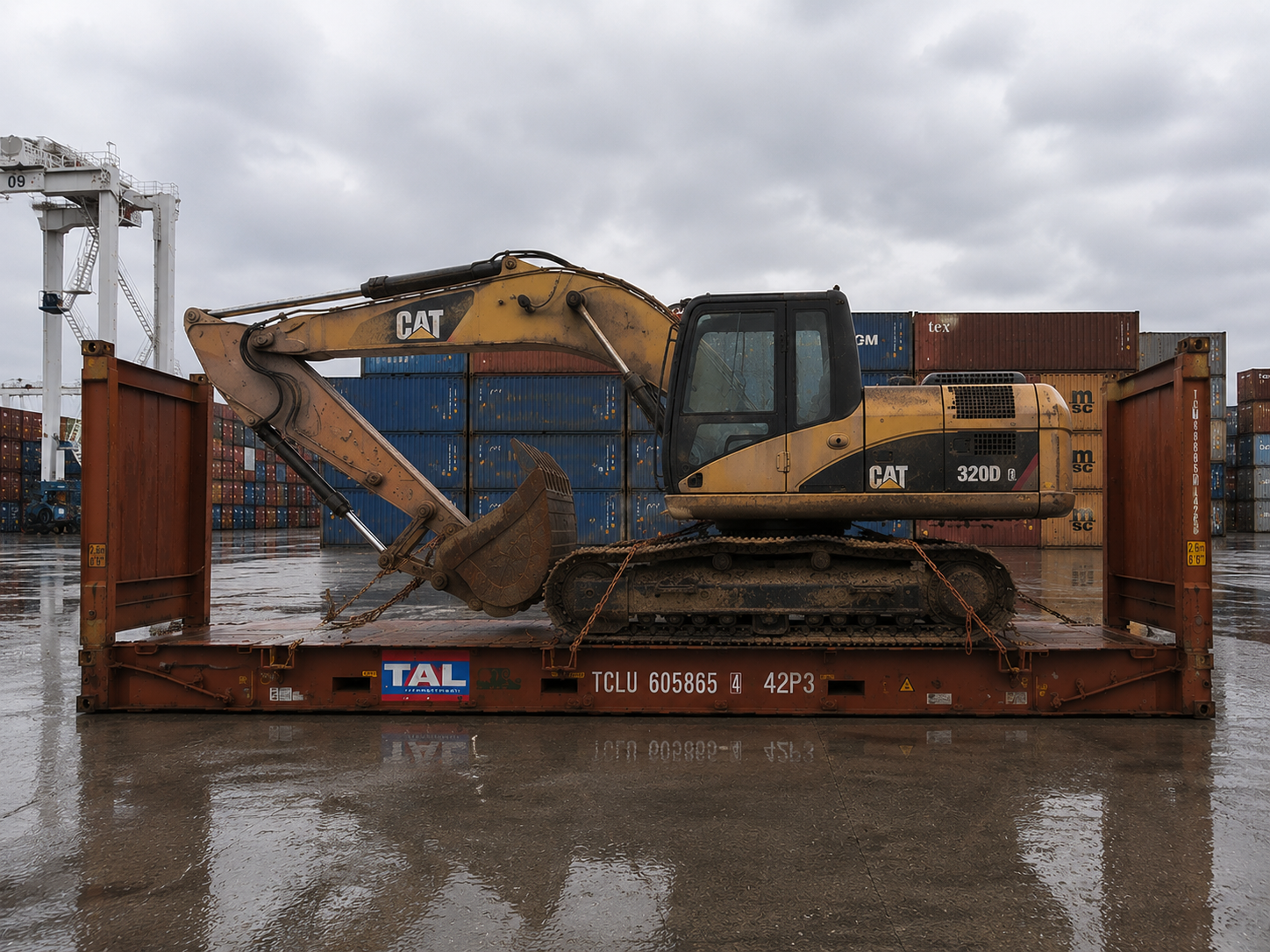 Heavy Equipment & Machinery Shipping from the USA to Italy