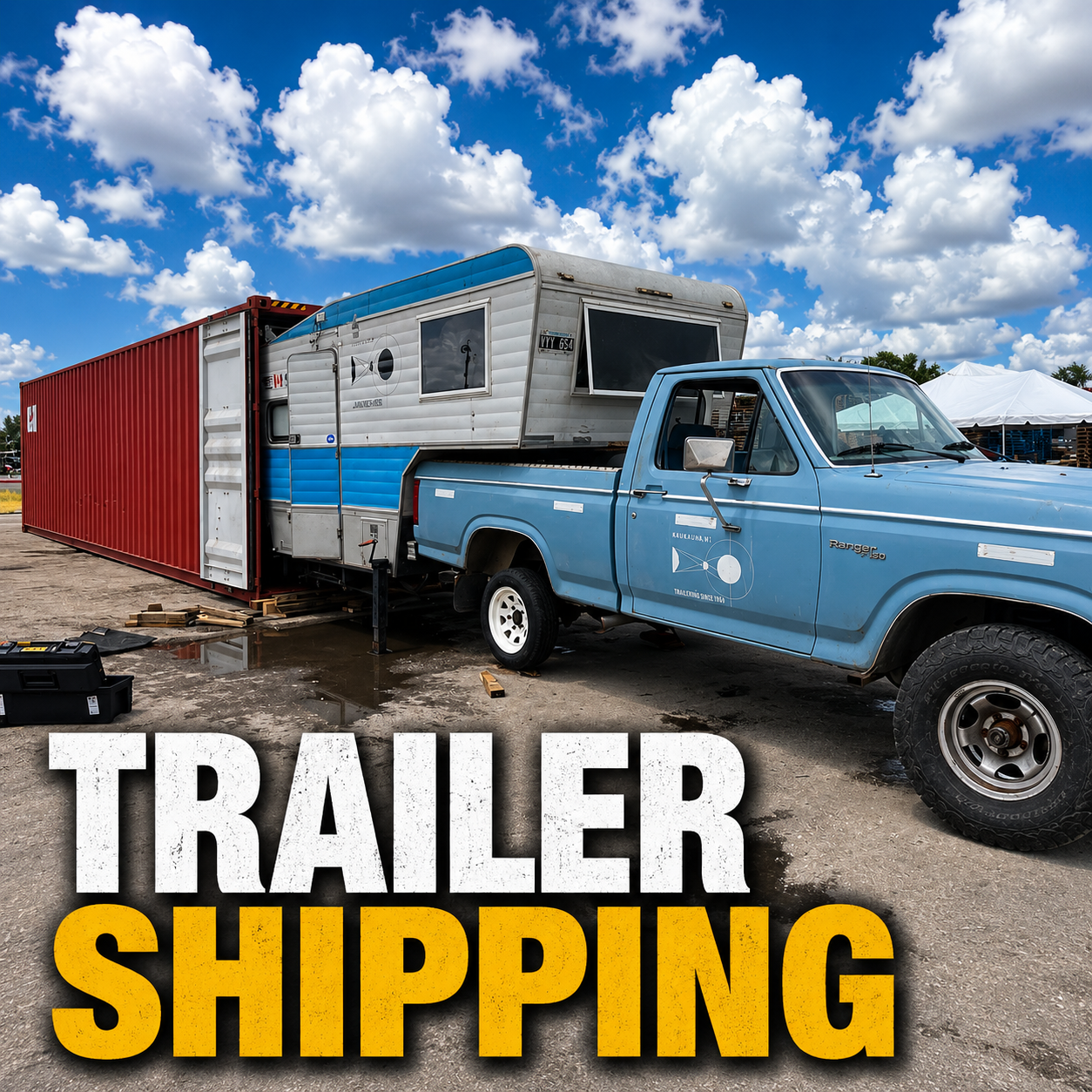 RV TOWABLE TRAILER SHIPPING