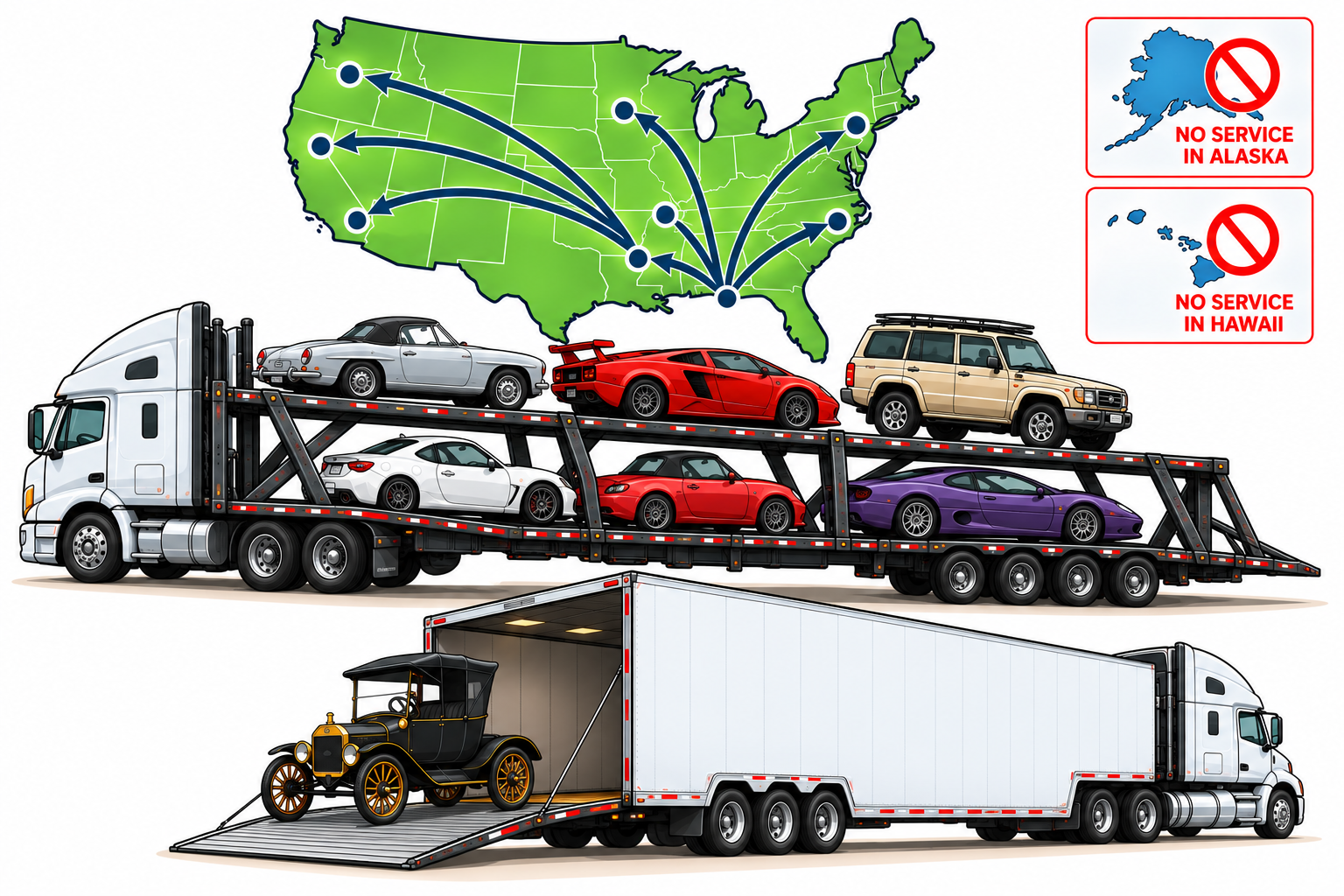 TRANSPORTE TERRESTRE POR LOS 48 ESTADOS