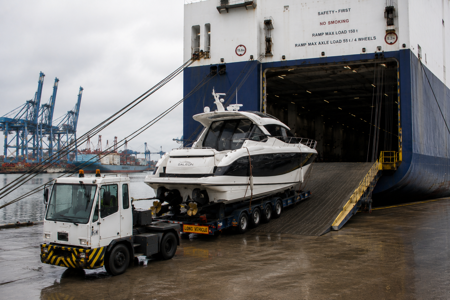 Boat Shipping to Angola from USA