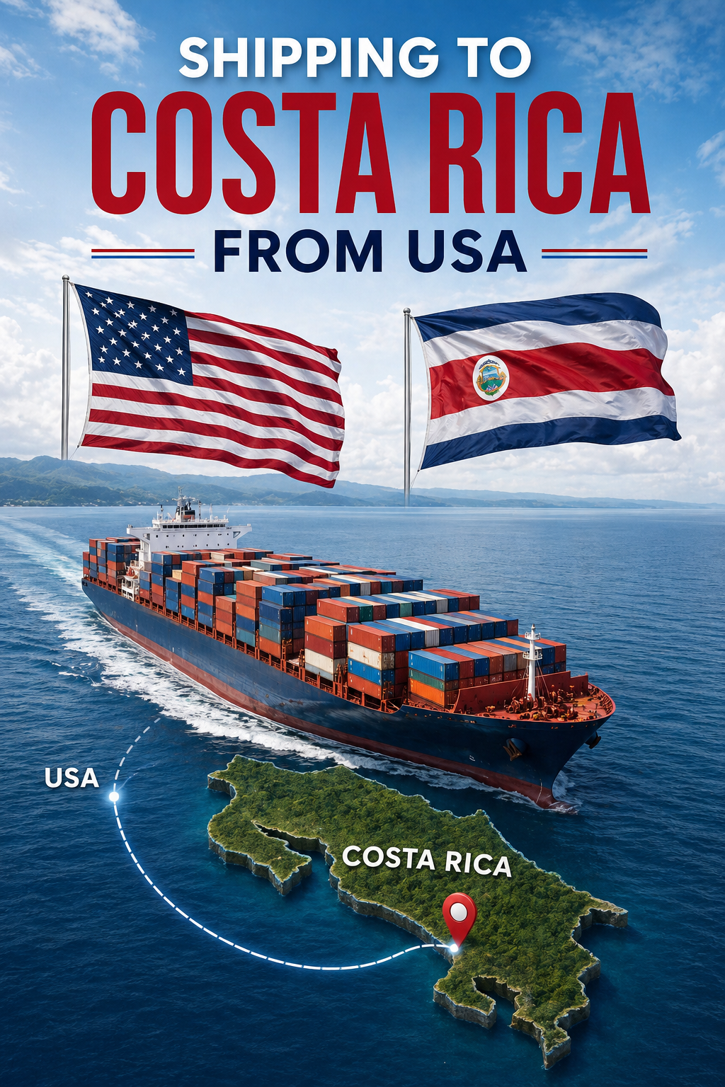 SHIPPING AND LOGISTICS FROM USA TO COSTA RICA