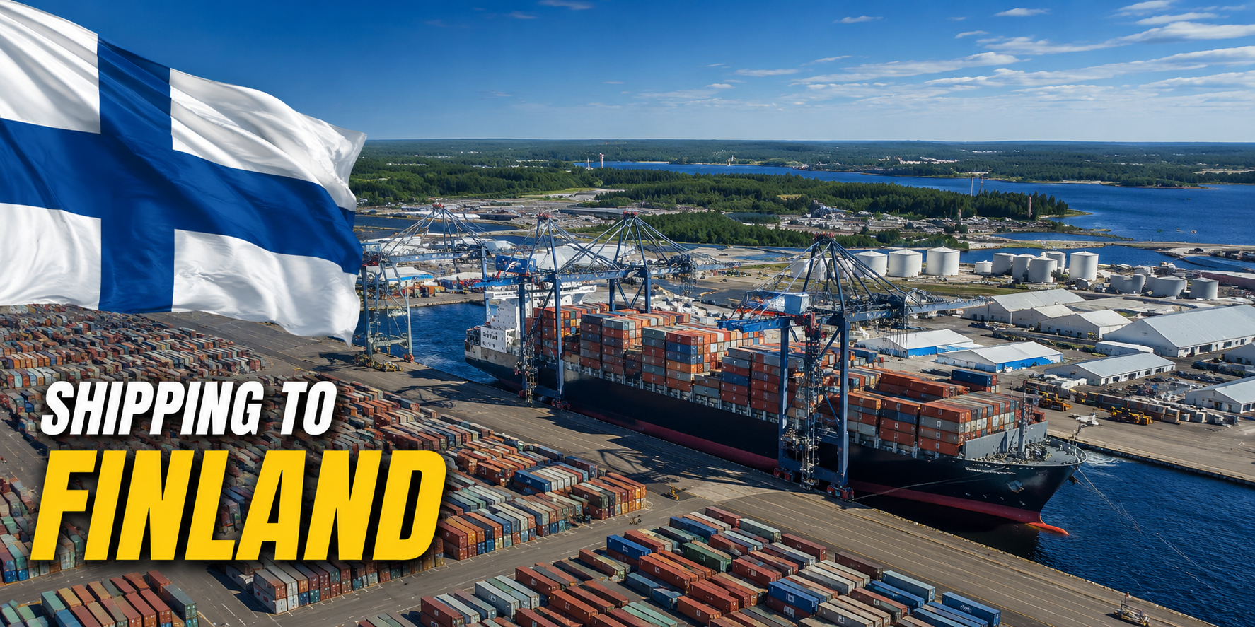 SHIPPING TO FINLAND FROM USA