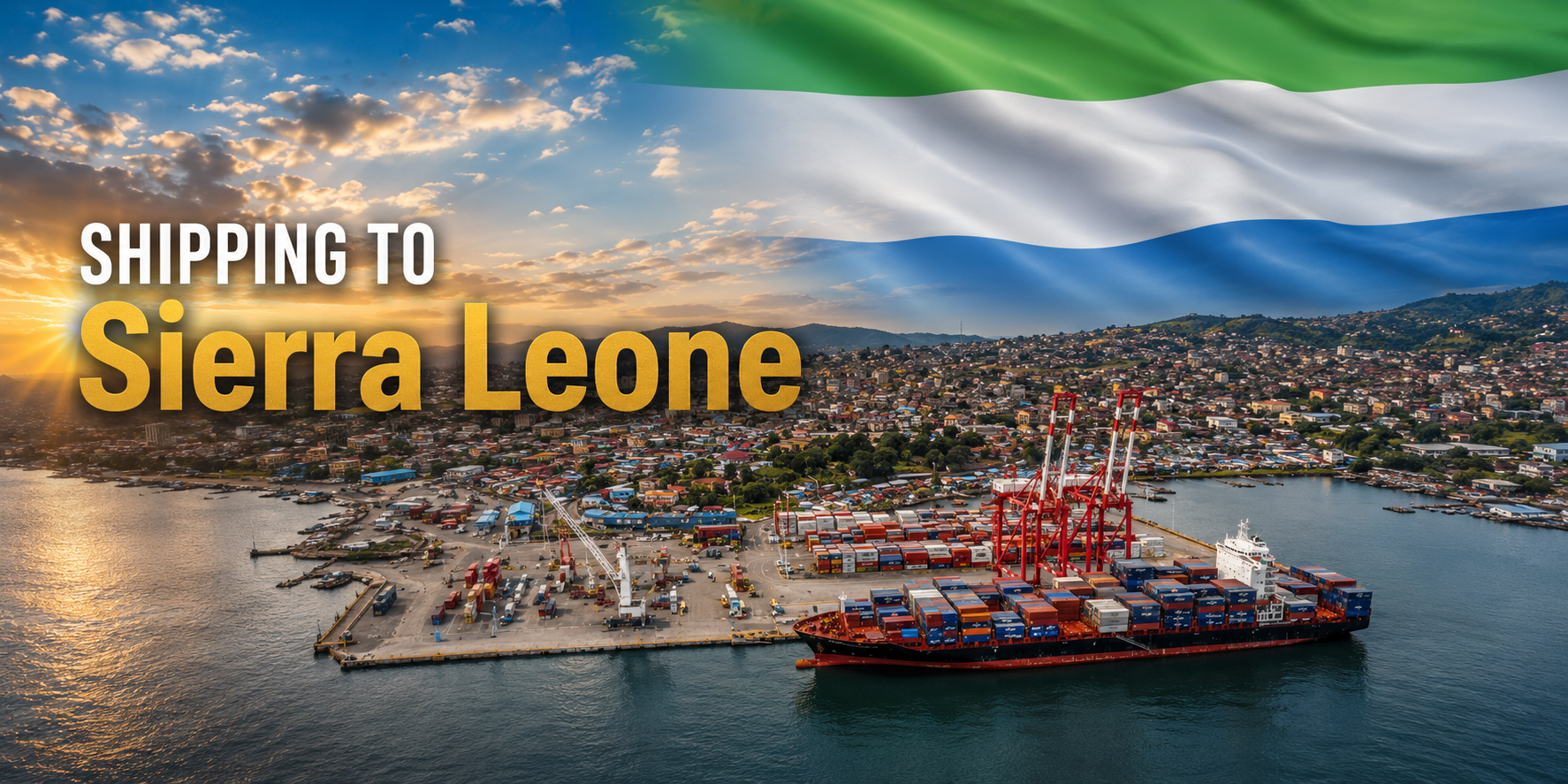SHIPPING FROM USA TO Sierra Leone