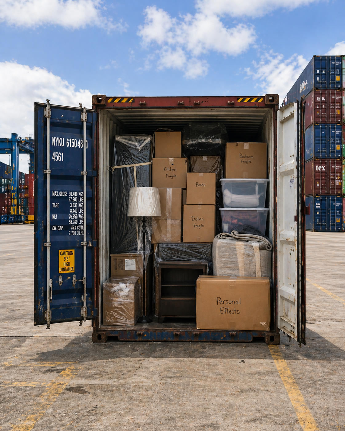 HOUSEHOLD GOODS RELOCATING TO COSTA RICA