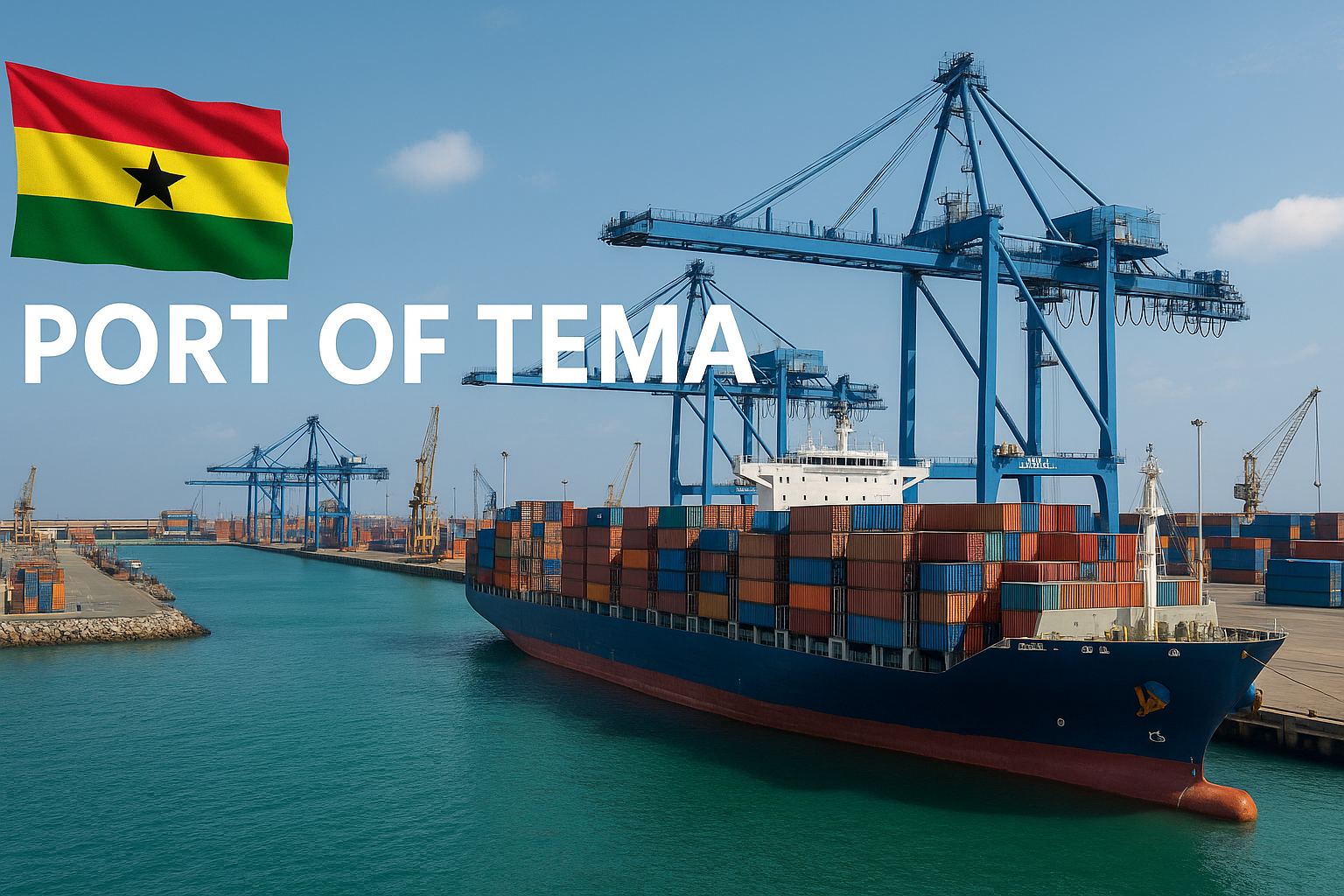 SHIPPING FROM USA TO GHANA