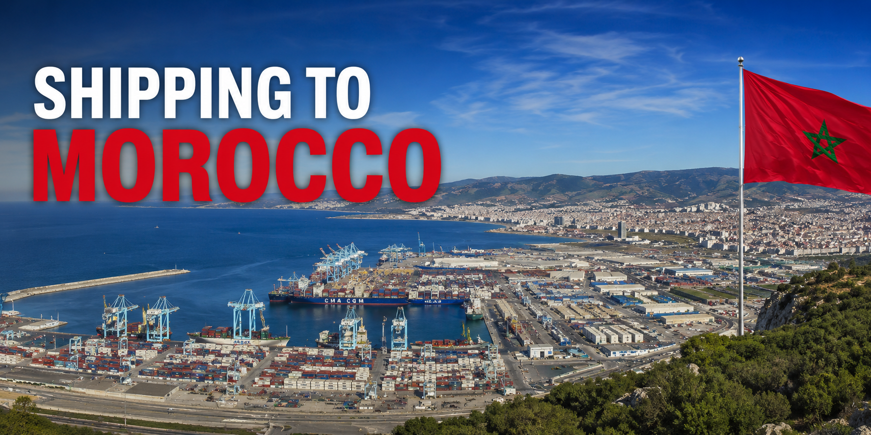 SHIPPING FROM USA TO MOROCCO