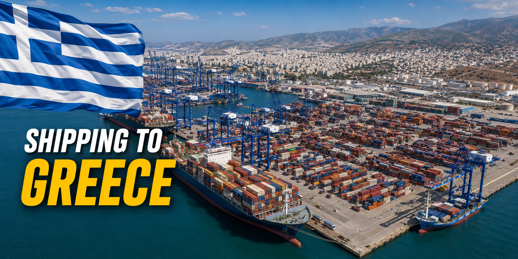 SHIPPING FROM USA TO GREECE