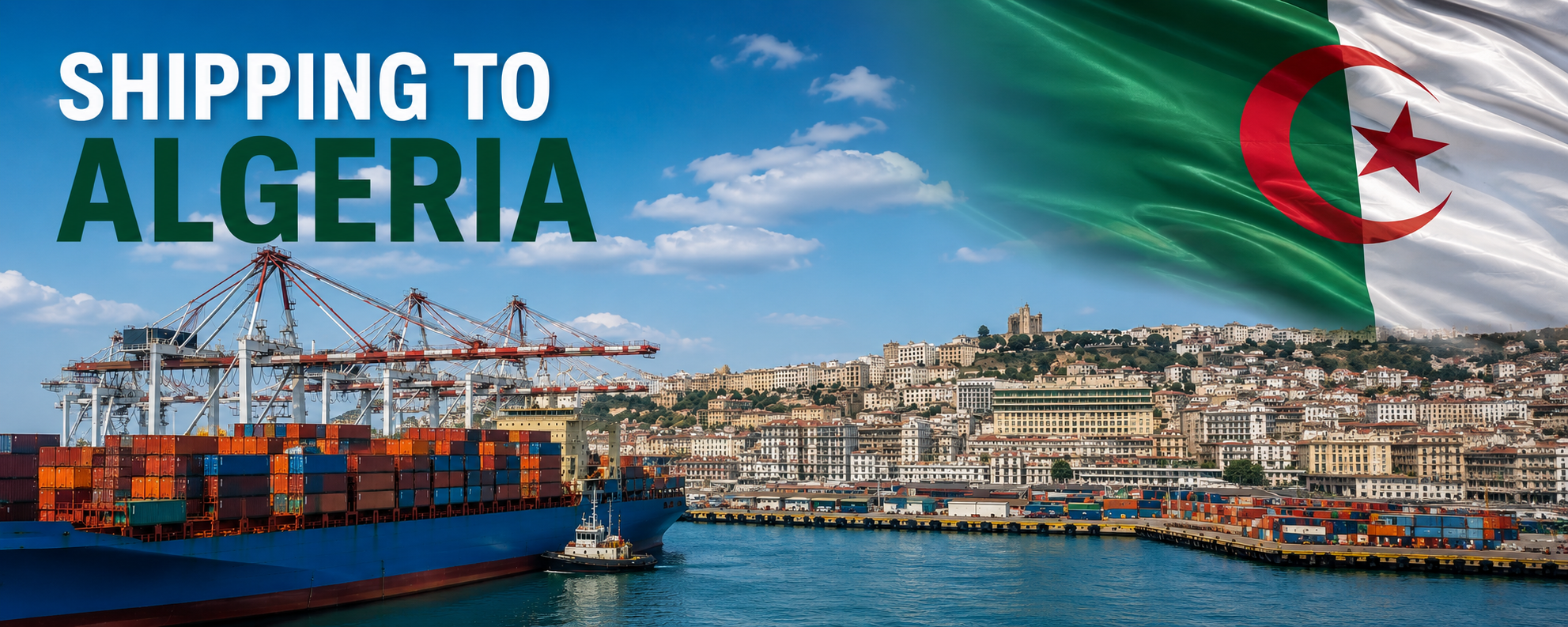 SHIPPING FROM USA TO ALGERIA