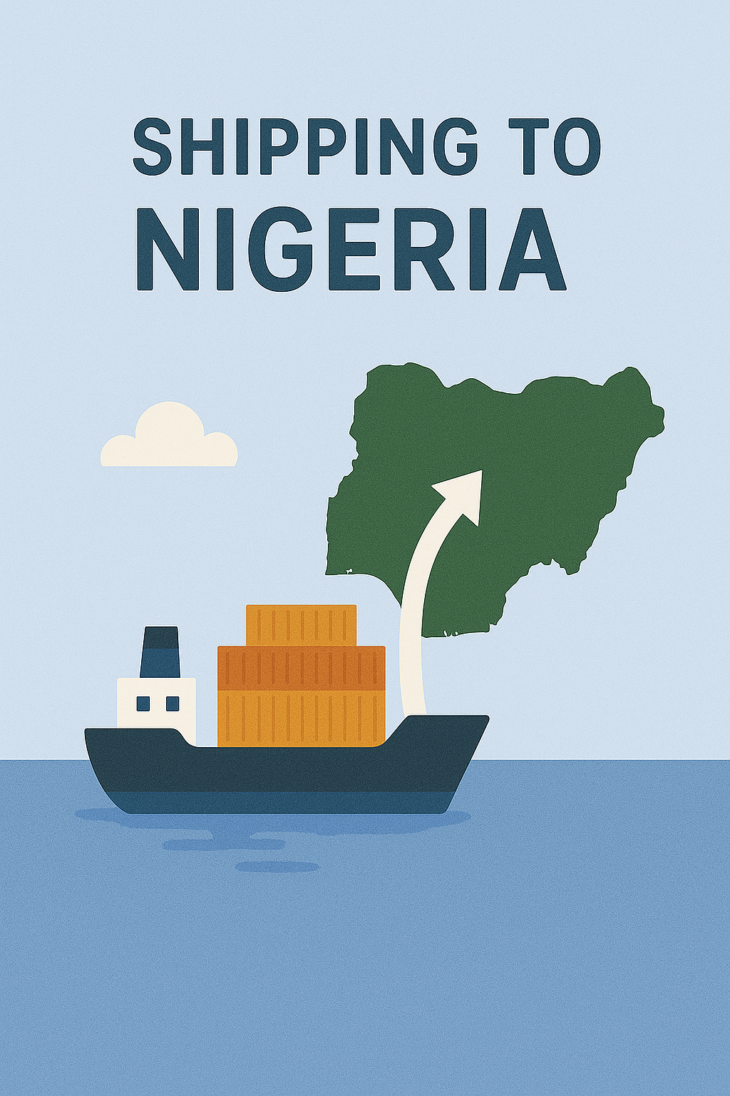 International ocean freight shipping from USA to Nigeria