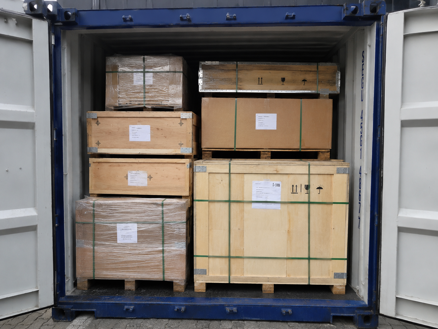 Containerized commercial freight, retail inventory, industrial supplies, and general cargo shipping to Chile.