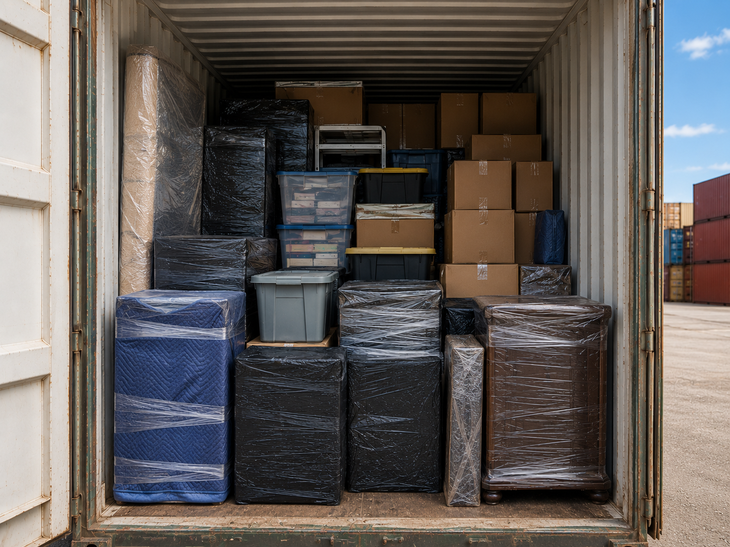 Household Goods & International Moving from the USA to Italy