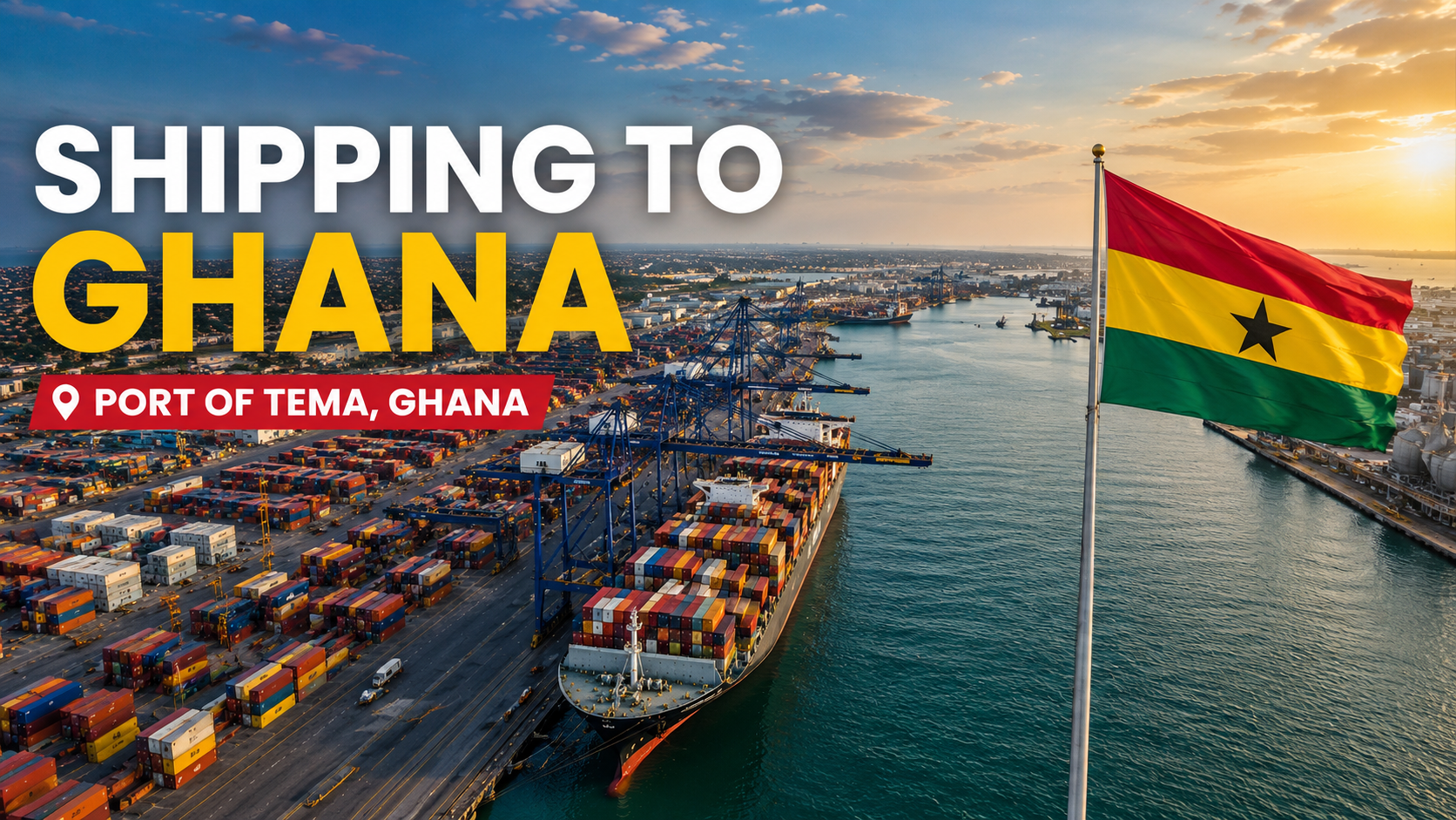 SHIPPING FROM USA TO GHANA