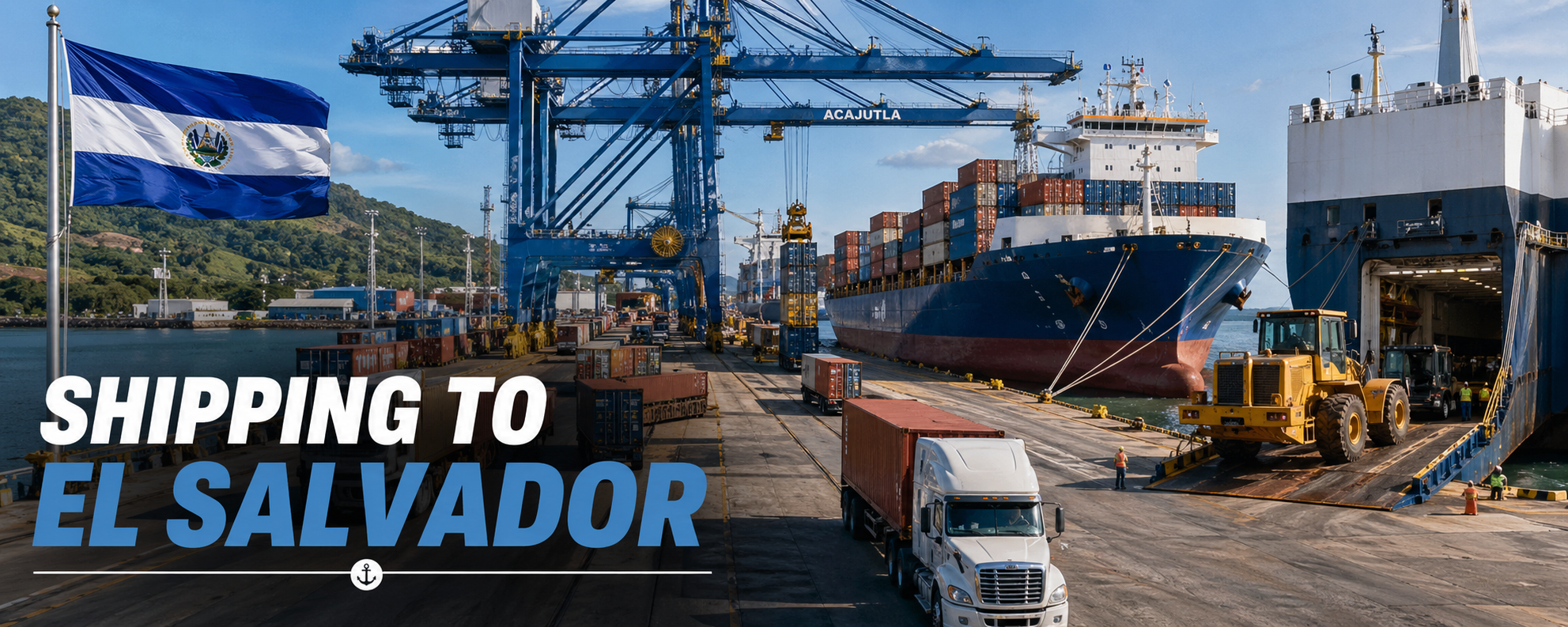 SHIPPING TO EL SALVADOR FROM USA