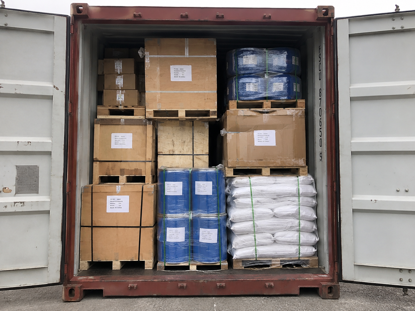 Containerized general cargo shipping to Ecuador for commercial freight, retail goods, and dry cargo shipments.
