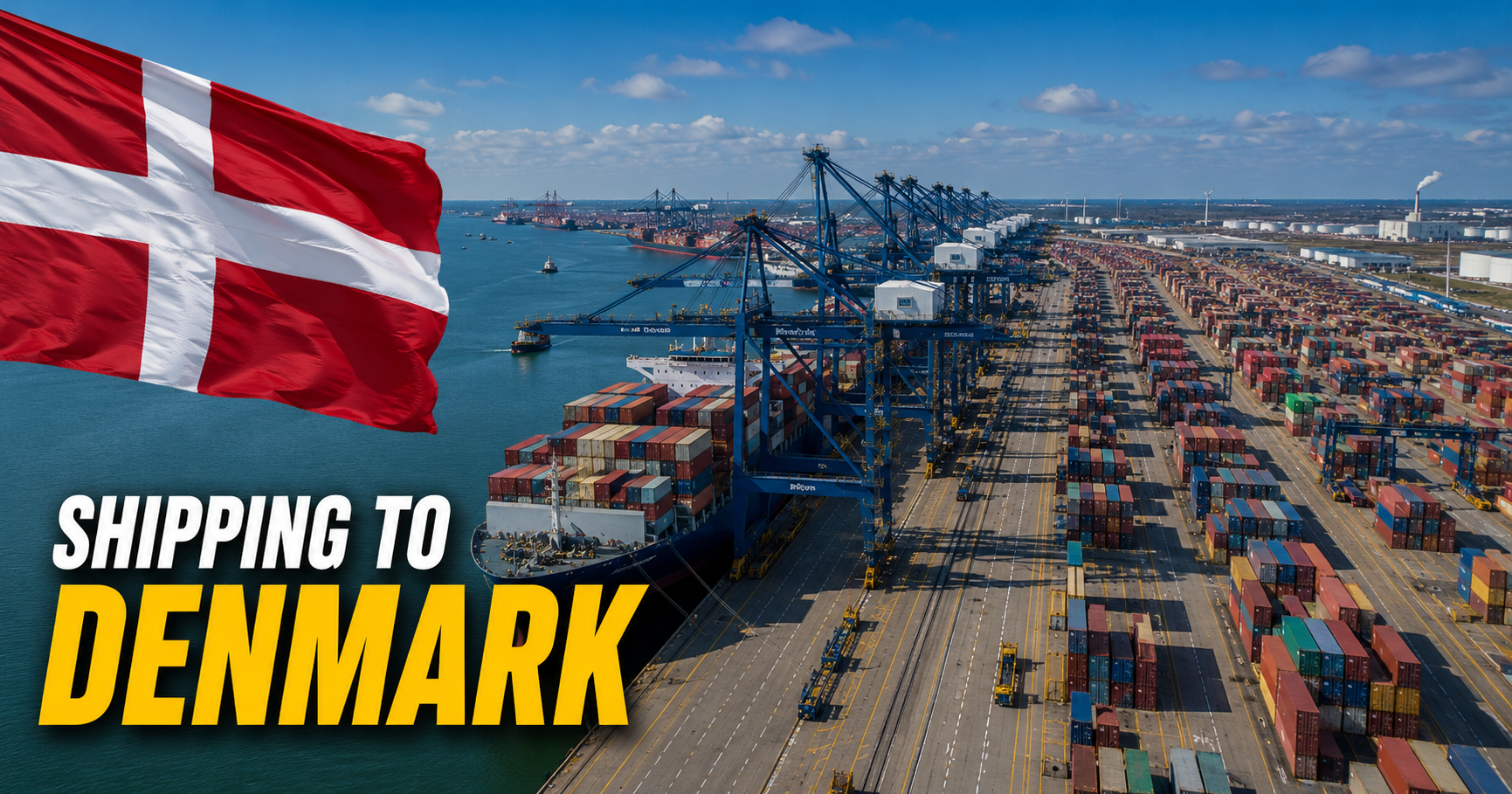 SHIPPING FROM USA TO DENMARK