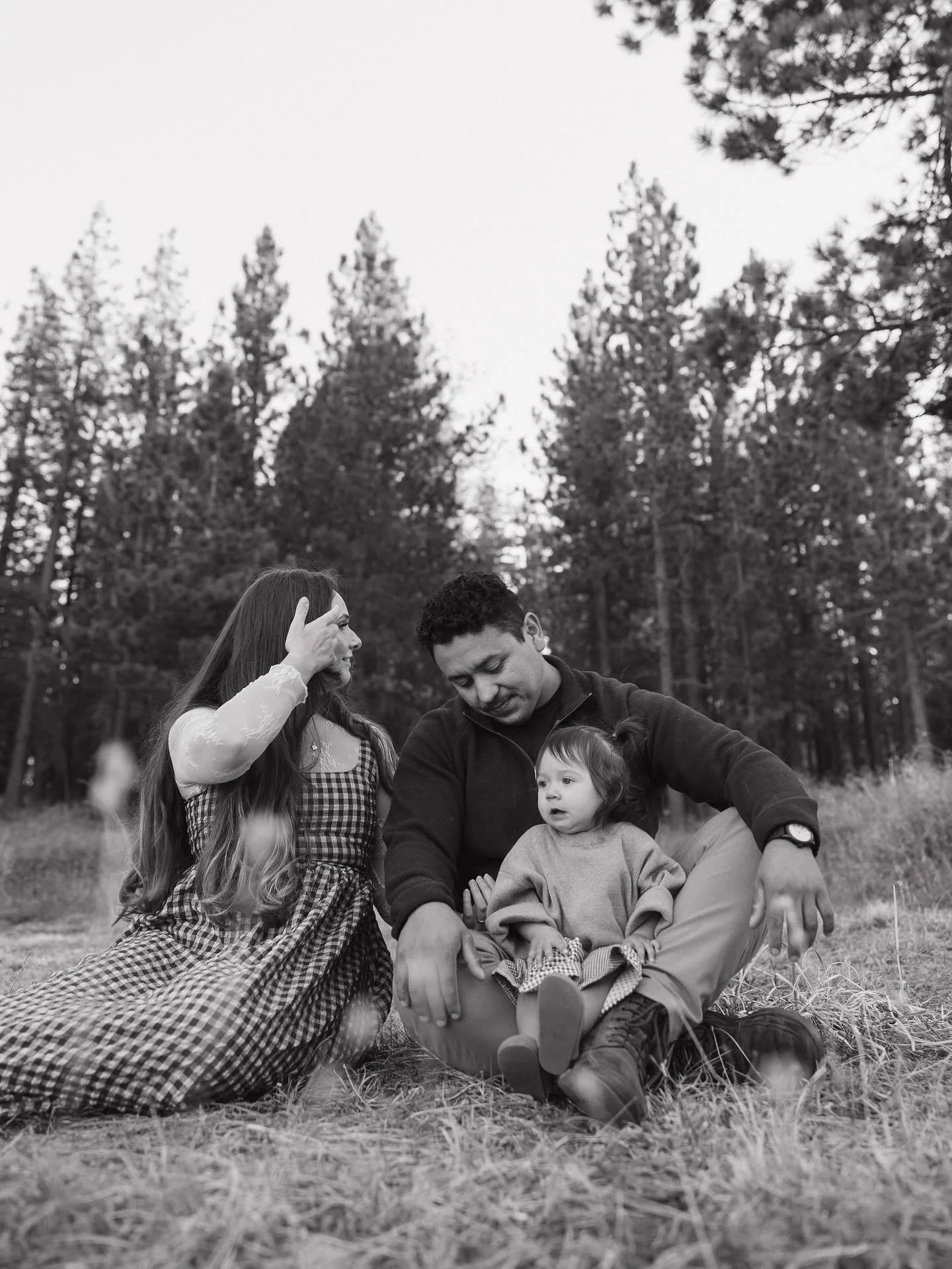 the cruz family in the woods 🌲🦌🐾