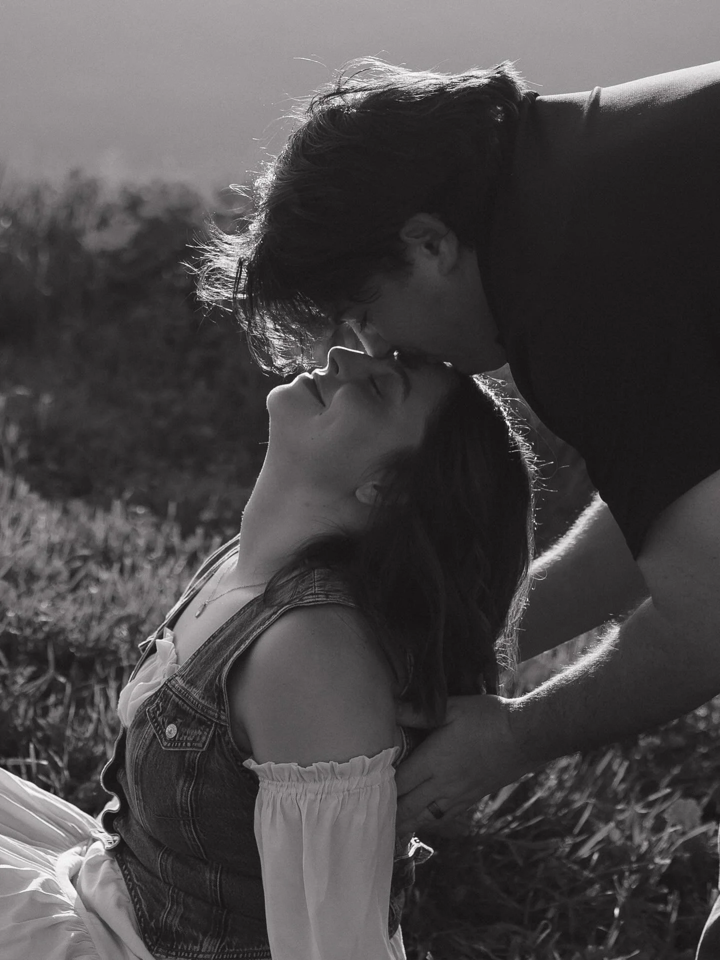 cassie &amp; alex in the green, green grass 🌾