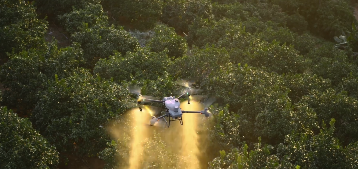 Agri drone weeding service