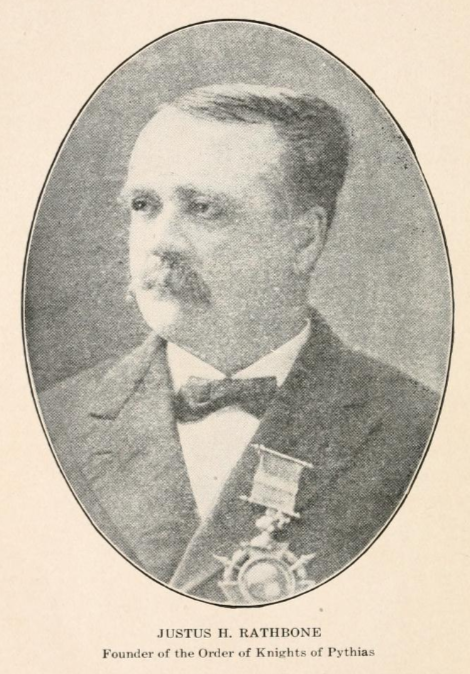 Life of Justus Henry Rathbone - Founder of the Knights of Pythias - Part 1
