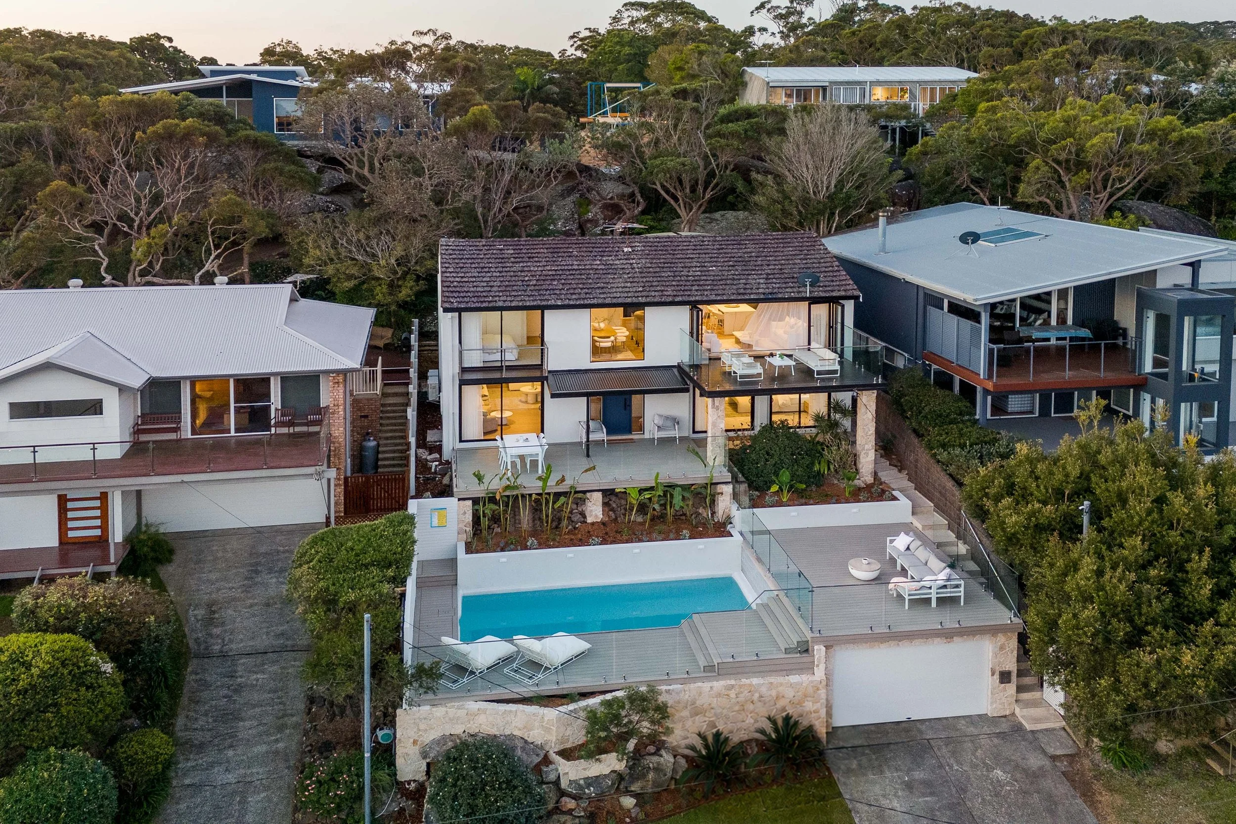 Aerial view of 25 Manly View Rd, Kilcare