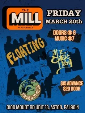 Floating at The Mill at Rockdale with Classic Hunt and Frogs in Milk