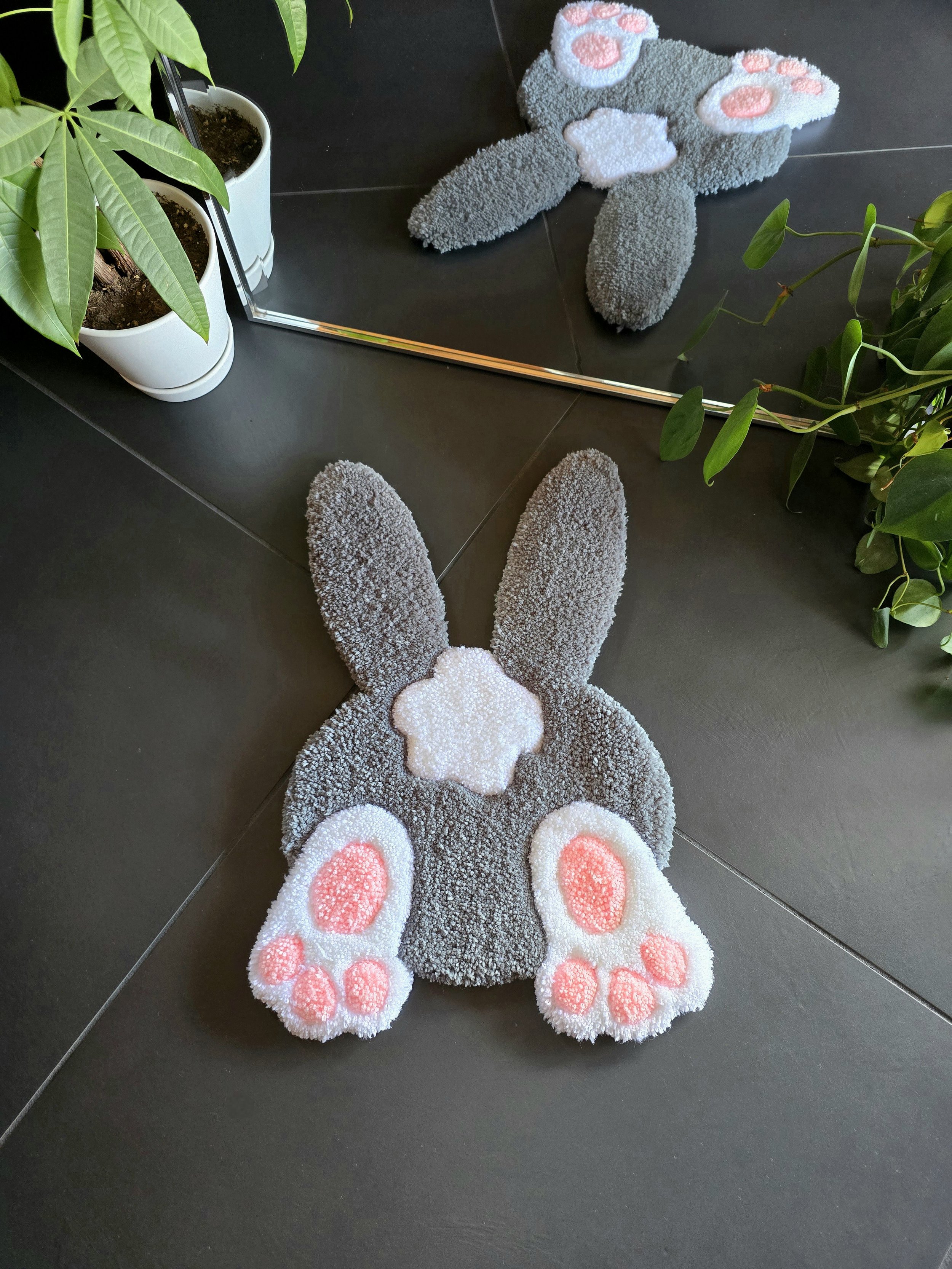 Bunny Butt Rug