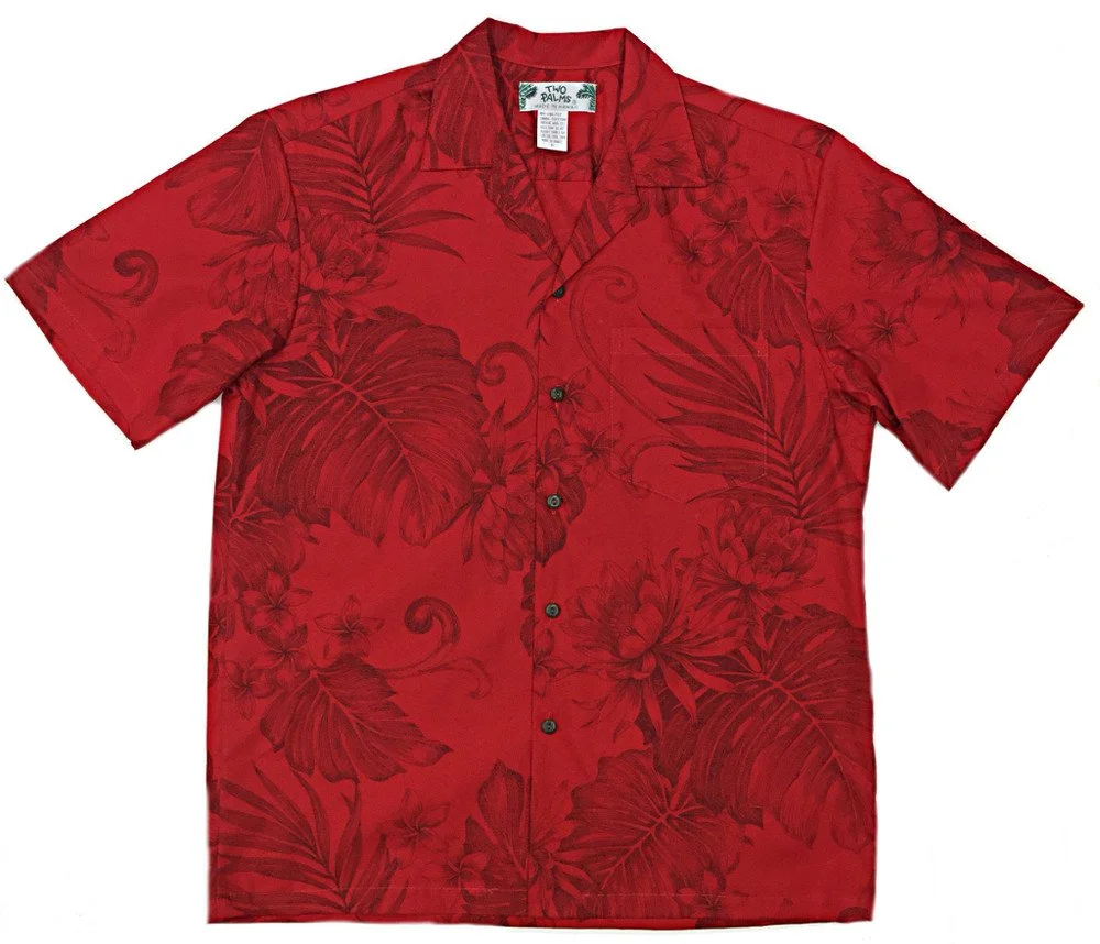Shirt # 15 - Monstera Ceres Red