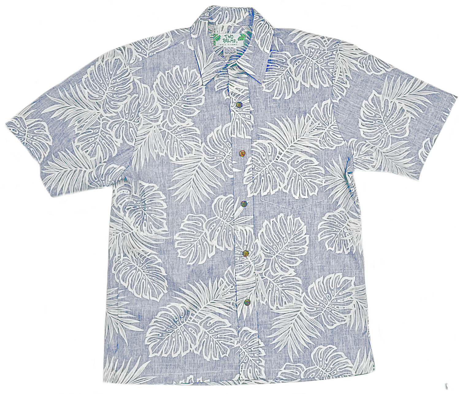 Shirt # 64 - Kauai Reverse Slate Blue