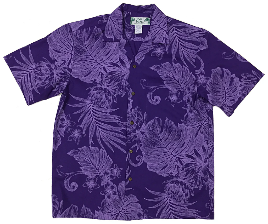 Shirt # 14 - Monstera Ceres Purple
