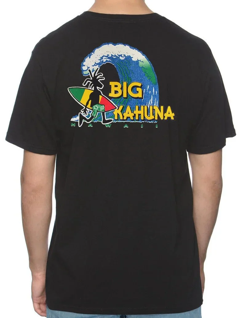 Tee # 1 - Tee Shirt Big Kahuna Short Sleeve Black