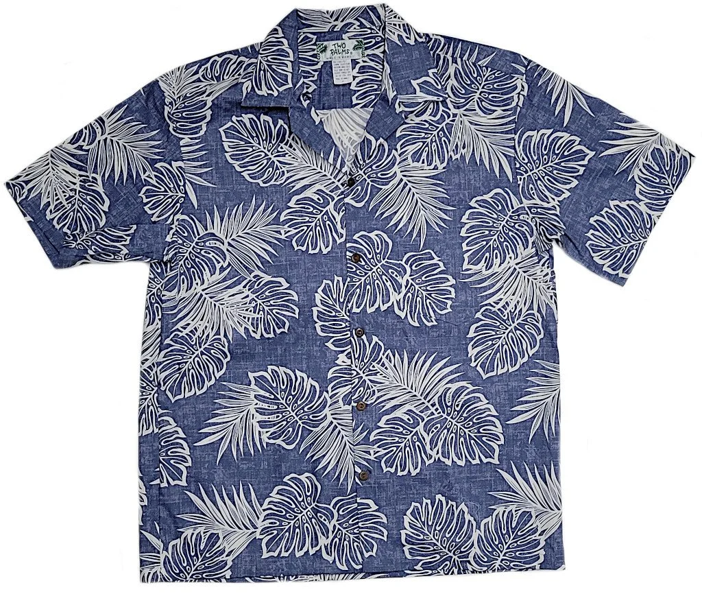 Shirt # 65  Kauai Slate Blue