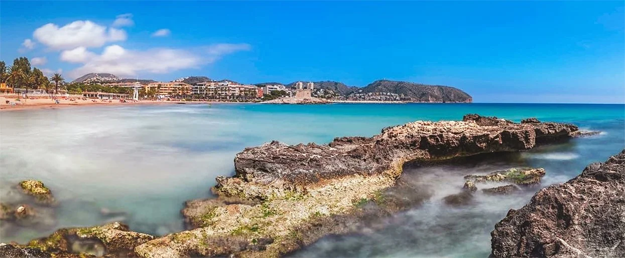 Beach at Moraira