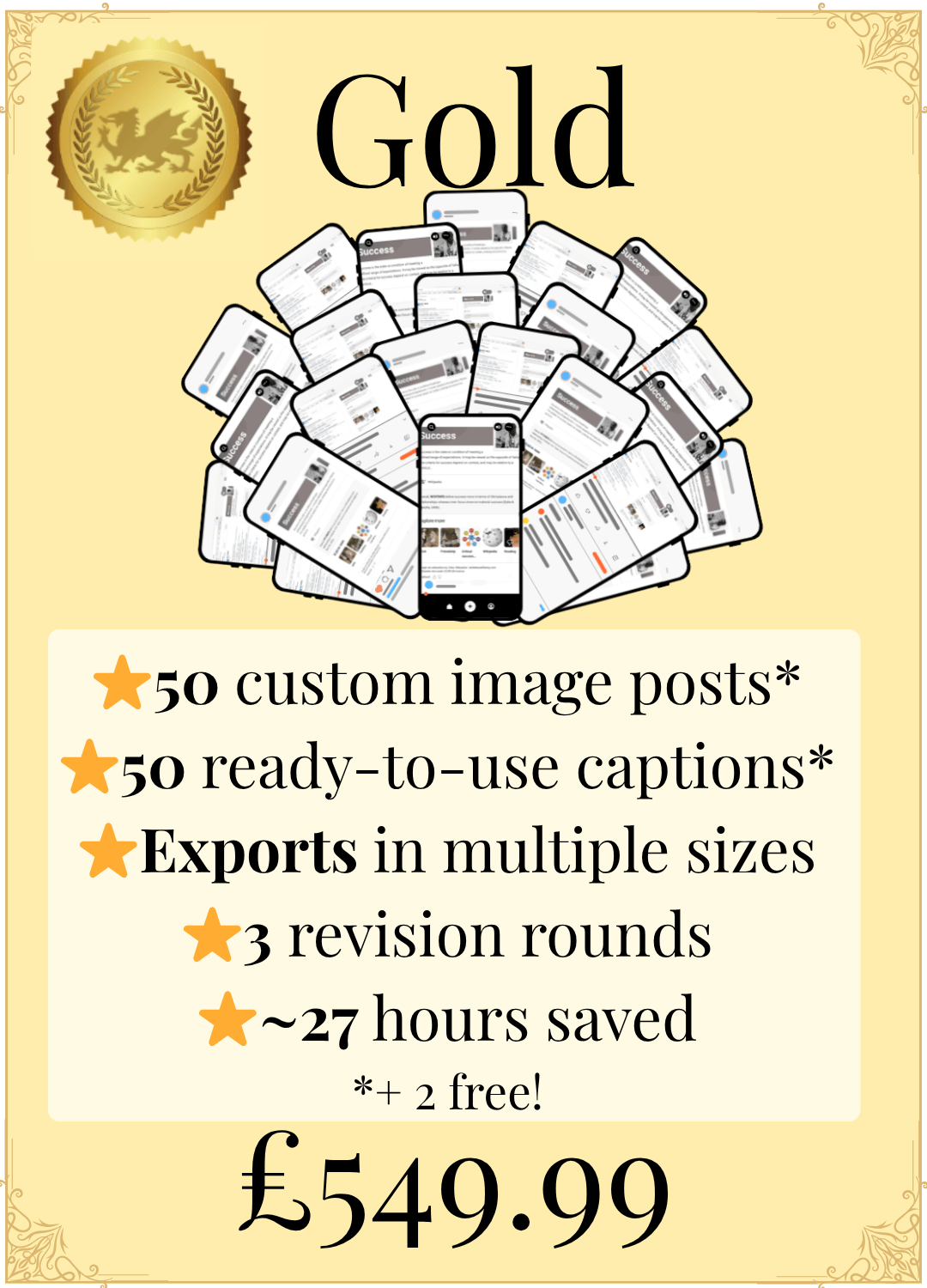 Images & Text - Gold