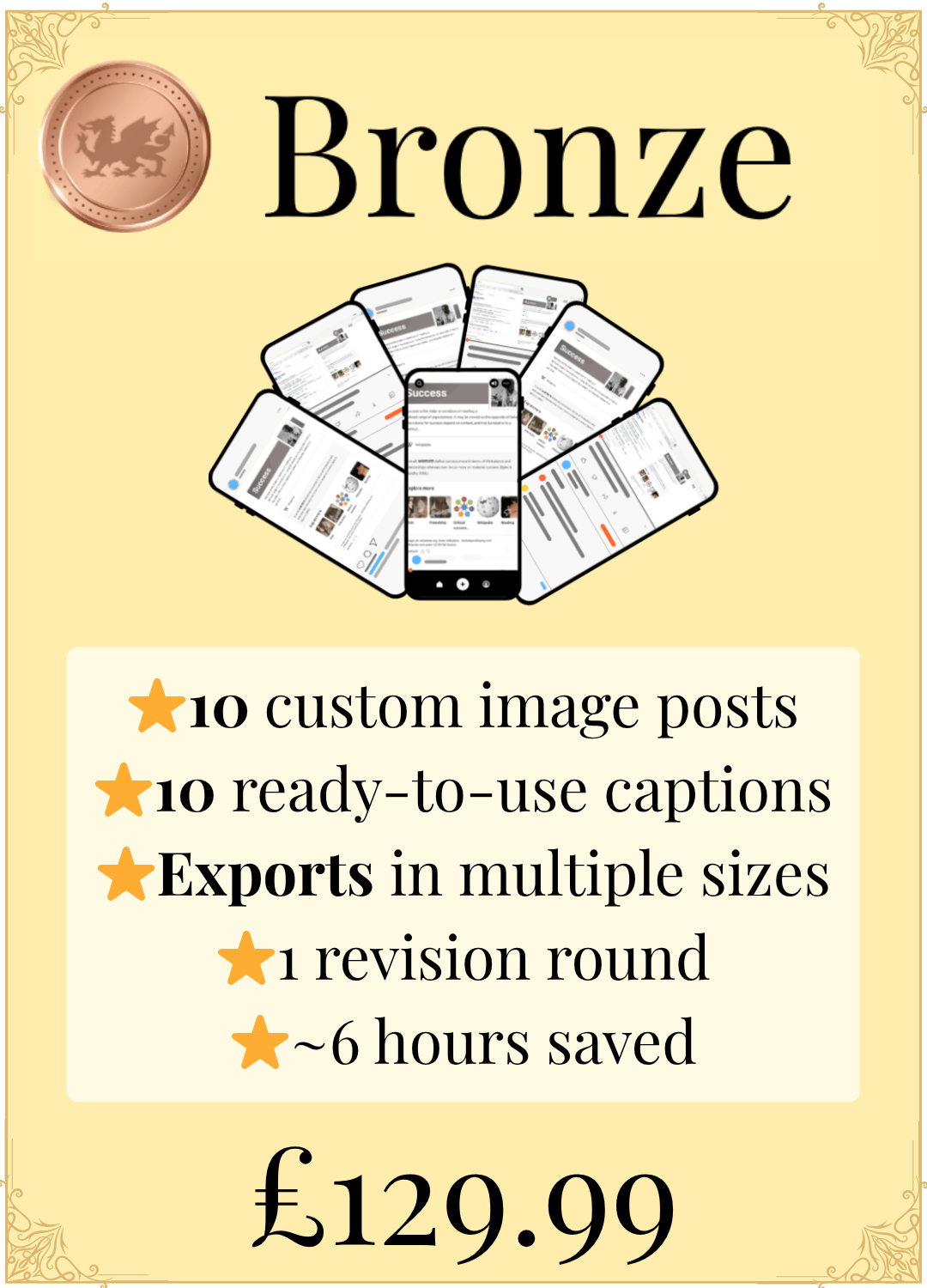 Images & Text - Bronze