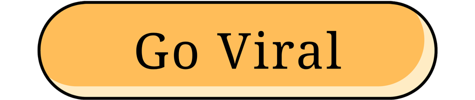 A digital button with the text 'Go Viral' on it, featuring a rounded shape and a gradient background in shades of orange and beige.