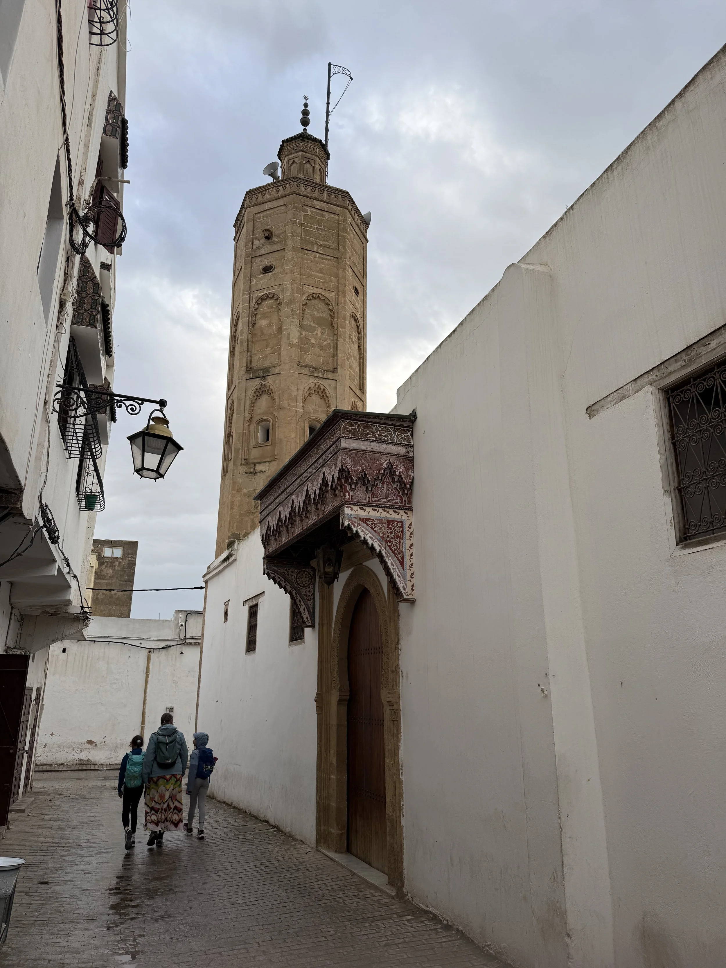 Arrivée au Maroc et Rabat