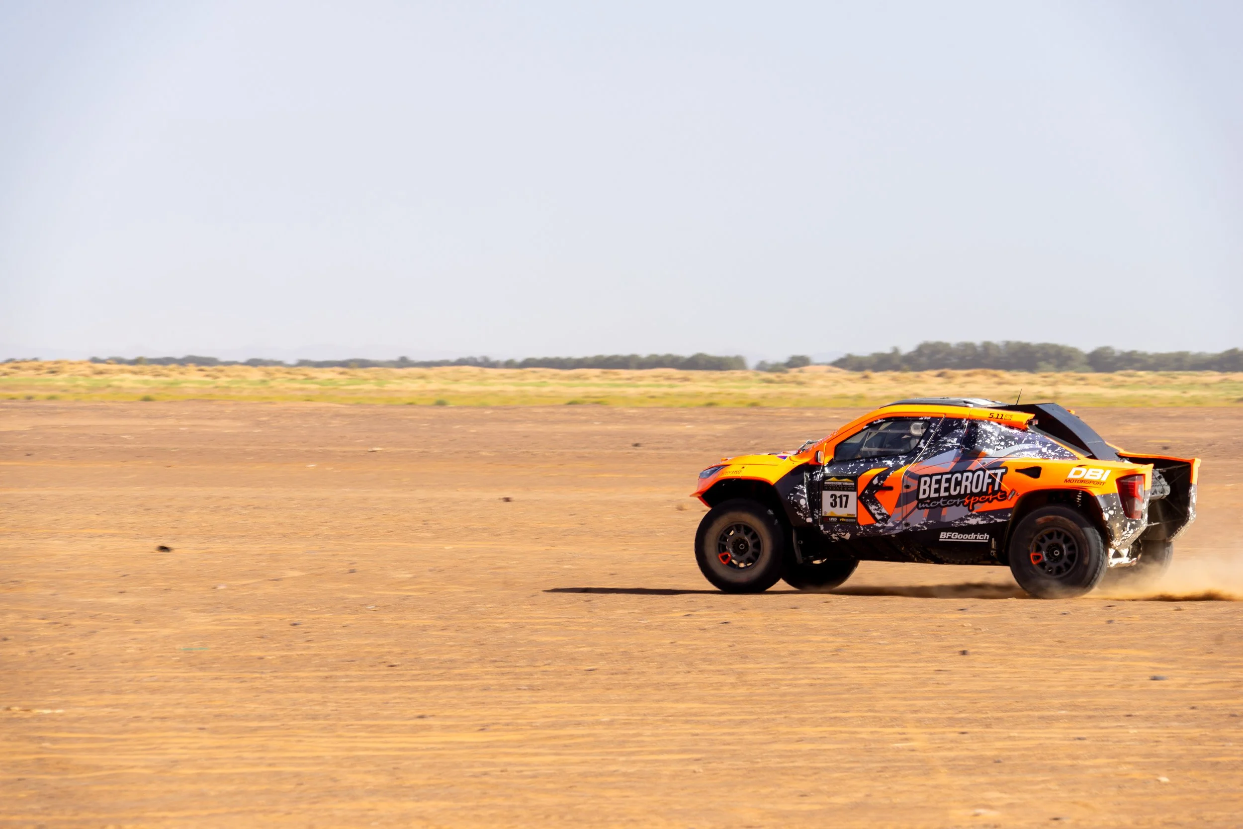 Shooting photo improvisé d’un Rallye